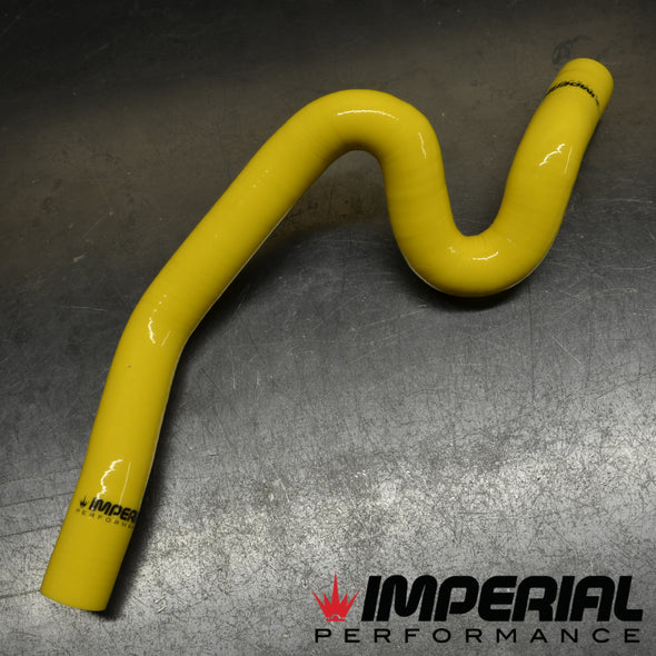 Z20LET bottom header tank hose YELLOW - Astra G & Zafira A