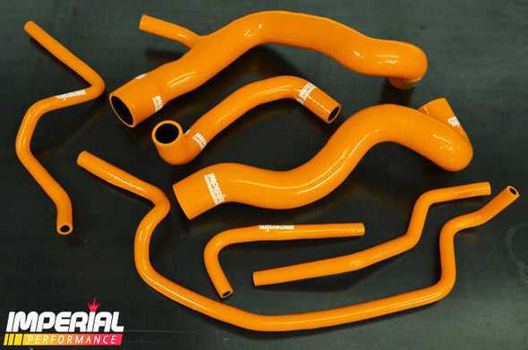 Z20LEH coolant hoses - VISUAL KIT - ORANGE