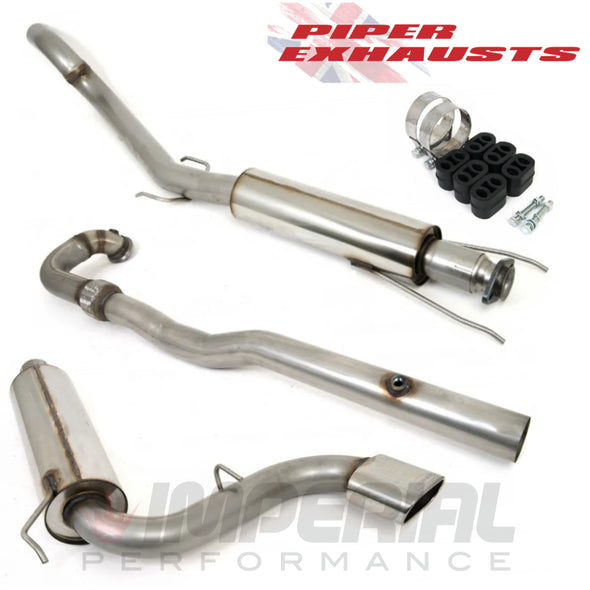 Astra H VXR - Piper 3" Turbo back exhaust - FULL SYSTEM