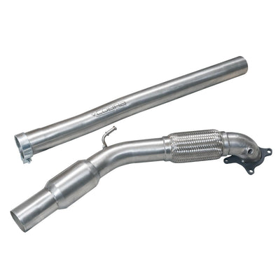 Audi TTS (Mk2) Quattro Front Downpipe Sports Cat / De-Cat Performance Exhaust