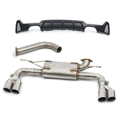 BMW 420i (F32/F33/F36) (13-20) Quad Exit M4 Style Performance Exhaust Conversion