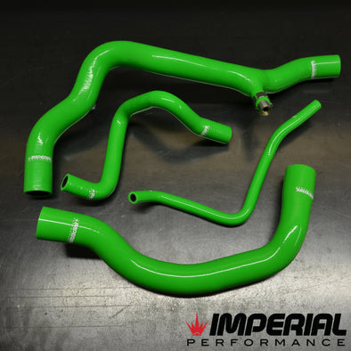 R53 Mini Cooper S - coolant hoses - GREEN