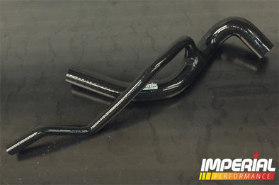 Z20LET heater matrix hose - Astra G, Zafira A GSI - BLACK