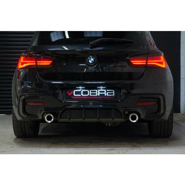 BMW M240i Exhaust Tailpipes - Larger 3.5" M Performance Tips - Replacement Slip-on OE Style