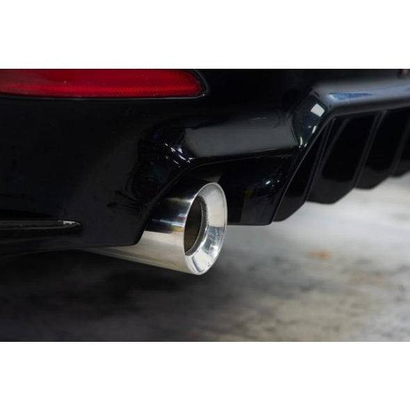 BMW 435i Exhaust Tailpipes - Larger 3.5" M Performance Tips - Replacement Slip-on OE Style