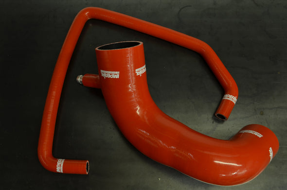 Z20LET Z20LEL Z20LER crossover delete hose - 70mm MAF - RED