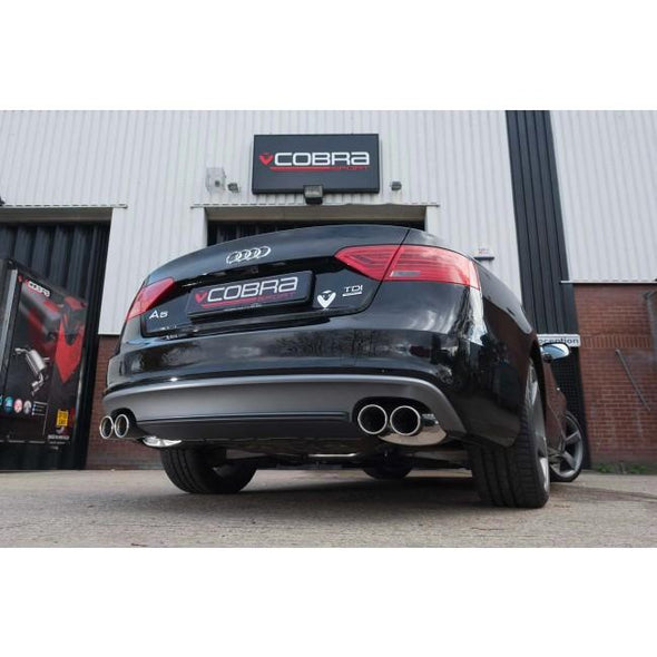 Audi A5 2.0 TDI Coupe (S-Line) Dual Exit S5 Style Performance Exhaust Conversion