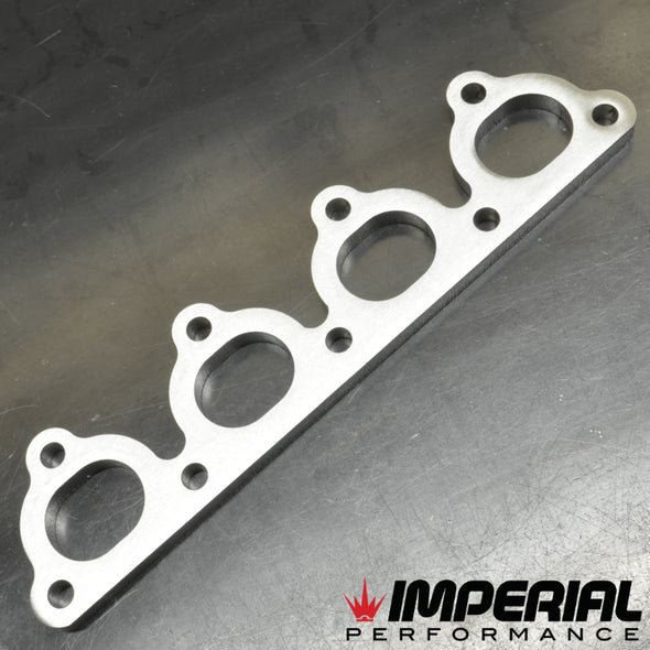 Honda D Series exhaust manifold flange - stainless steel