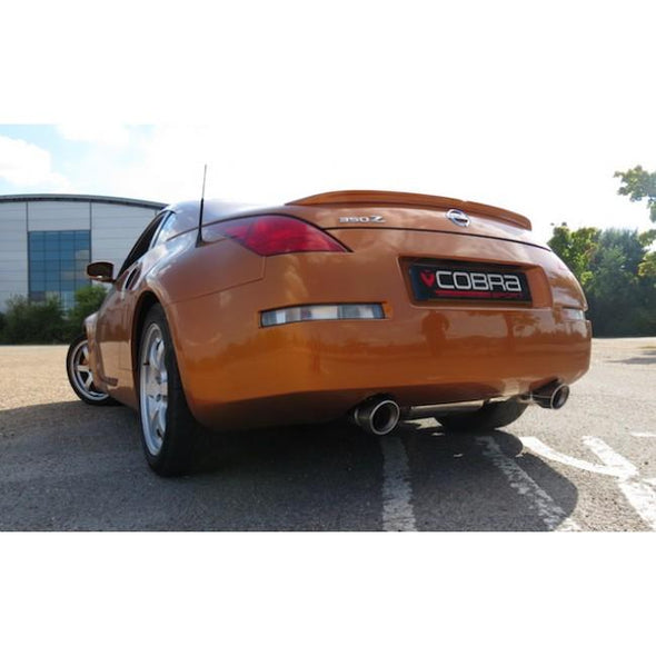 Nissan 350Z Centre and Rear Performance Exhaust