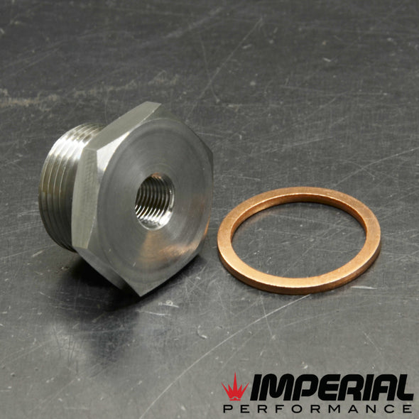 Tapped sender bolt - M24 - 1/8th NPT