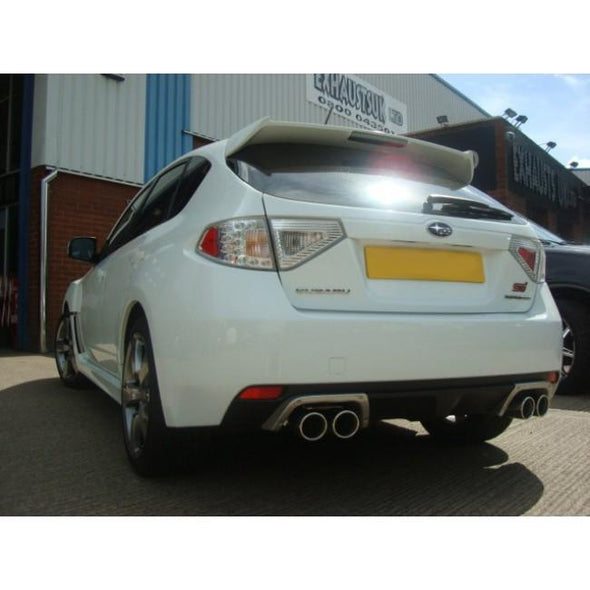 Subaru Impreza STI Turbo Hatchback (08-11) Turbo Back Performance Exhaust