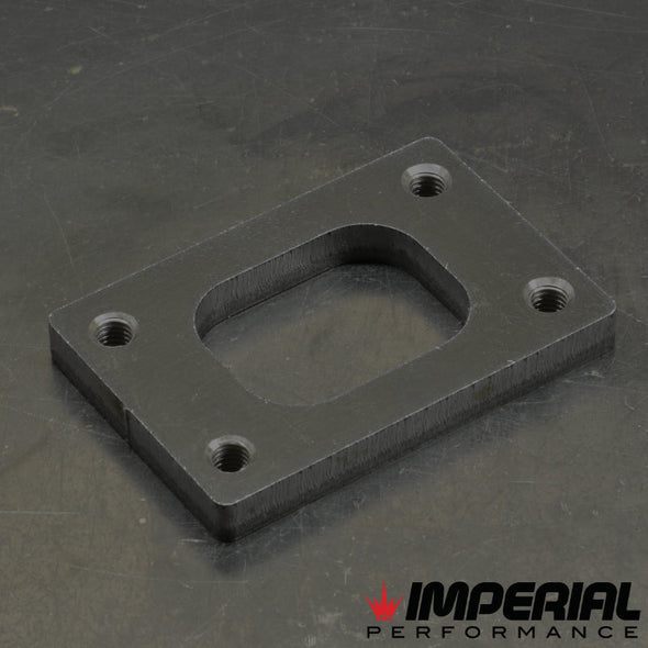 T2 turbo flange - Mild Steel - TAPPED