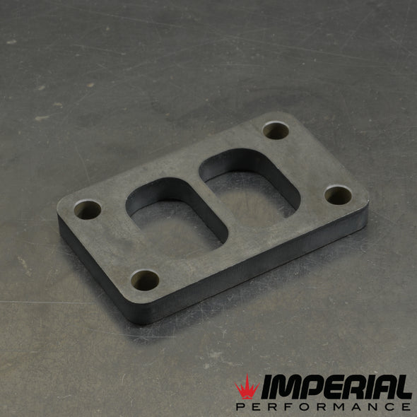 T3 Twin scroll Turbo Flange - Mild Steel